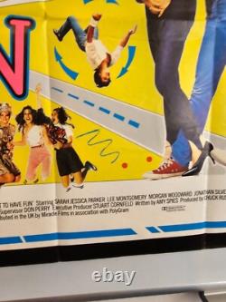 Girls Just Want To Have Fun UK Quad Movie Film Cinema Poster 1985