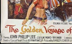 Golden Voyage of Sinbad ORIGINAL Quad Movie Poster Ray Harryhausen 1973