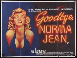 Goodbye, Norma Jean (1976) Original British Quad Movie Poster 30x40