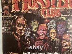 Graham Humphreys Signed Original Quad Poster The Monster Club