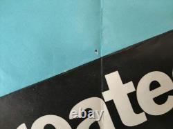 Grease and Saturday Night Fever Double Bill Original UK Quad Movie Poster 70s