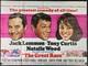Great Race Original Quad Movie Cinema Poster Jack Lemmon Natalie Wood 1965