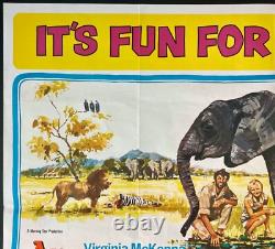 Great St Trinians Train Robbery / Elephant Slowly ORIGINAL Quad Movie Poster