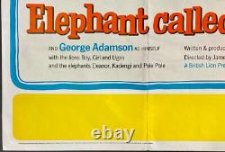 Great St Trinians Train Robbery / Elephant Slowly ORIGINAL Quad Movie Poster