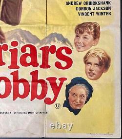 Greyfriars Bobby ORIGINAL Quad Movie Film Cinema Poster Walt Disney 1961