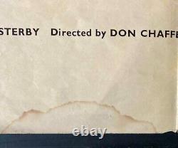 Greyfriars Bobby ORIGINAL Quad Movie Film Cinema Poster Walt Disney 1961