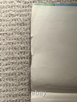 HAIRSPRAY Original Folded UK Quad Cinema Poster Bold Colourful Artwork