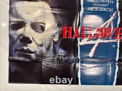 HALLOWEEN 4 quad poster Rare