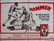 Hammer British Quad Movie Poster 30x40 Fred Wiliamson Blaxploitation 1972 Rare