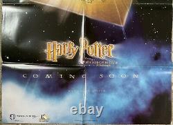 HARRY POTTER AND THE PHILOSOPHER'S STONECOMING SOON original movie poster