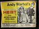 Heat Australian Quad Movie Poster Andy Warhol New York Pop Art One Sheet