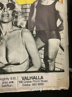 HEAT Australian Quad Movie Poster Andy Warhol New York pop art one sheet