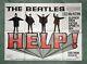 Help! (1965) Very Rare Original Uk 1str Cinema Quad Movie Poster The Beatles
