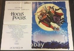 HOCUS POCUS 1993 Original Cinema UK Quad Movie POSTER Halloween Drew Struzan