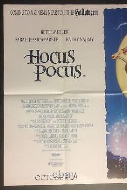 HOCUS POCUS 1993 Original Cinema UK Quad Movie POSTER Halloween Drew Struzan