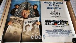 HOME ALONE 2 Original 1992 UK Quad Movie Poster Macaulay Culkin Joe Pesci
