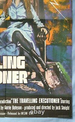 HOUSE OF DARK SHADOWS/TRAVELLING EXECTIONER original UK quad horror movie poster