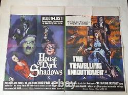 HOUSE OF THE DARK SHADOWS THE TRAVELLING EXECUTIONER POSTER UK QUAD 30x40 1970