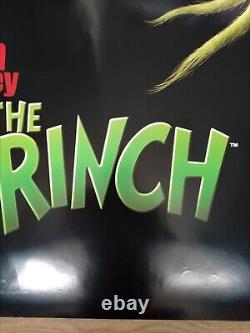 HOW THE GRINCH STOLE CHRISTMAS (2000) rare original d/s teaser quad poster