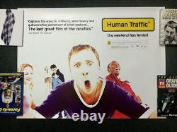 HUMAN TRAFFIC Quad Movie Film 1999 CLUBBING PARTY Poster DANNY DYER JOHN SIMM