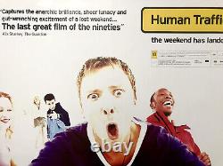 HUMAN TRAFFIC Quad Movie Film 1999 CLUBBING PARTY Poster DANNY DYER JOHN SIMM