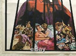 Hang'Em High Original Movie Quad Poster 1968 Clint Eastwood Arnaldo Putzu Art