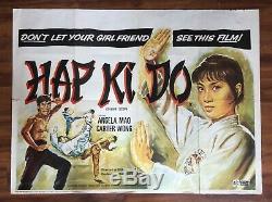 Hapkido 1972 Original British Quad Movie Poster Martial Arts