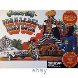 Harder They come original reggae movie film poster British UK Quad 1970s