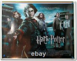 Harry Potter Goblet of Fire movie UK quad poster ORIGINAL RARE PRINTERS PROOF