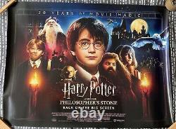 Harry Potter and The Philosopher's Stone UK Film Poster Quad (Original)