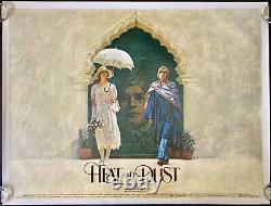 Heat and Dust Original Quad Movie Film Cinema Poster Merchant Ivory Bywouth 1983