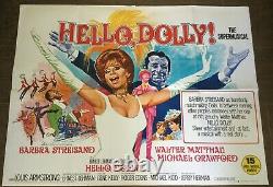 Hello dolly Original Uk Quad Film Poster (1969)