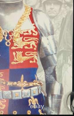 Henry V Original Quad Movie Poster Rerelease Laurence Olivier Shakespeare Henry V Original Quad Movie Poster Rerelease Laurence Olivier Shakespeare