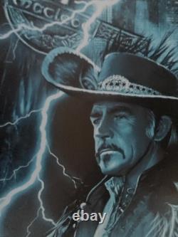 Highlander Rare Original Quad cinema Poster 40th Anniversary fantastic artwork