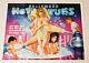 Hollywood Hot Tubs Original 1984 Uk Quad Film Poster Cinema Chantrell Artwork
