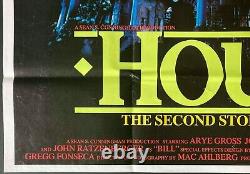 House II The Second Story Original Quad Movie Cinema Poster Sean Cunningham'87