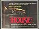 House Original Quad Movie Cinema Poster Sean S Cunningham 1986