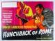 Hunchback Of Rome Original Uk Quad Movie Poster 1960
