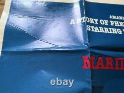 INSATIABLE (1980) Original UK Quad Poster Marilyn Chambers Cult Erotic Classic