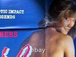 INSATIABLE (1980) Original UK Quad Poster Marilyn Chambers Cult Erotic Classic