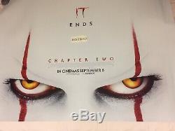 IT Chapter 2 (2019)Original UK Cinema Quad Double Sided Film Poster Stephen King