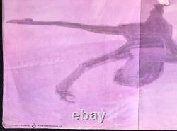 I am a Dancer ORIGINAL Quad Movie Poster Margot Fonteyn Rudolph Nureyev 1972