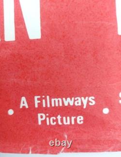 Ice Station Zebra 1968 Original Uk Quad Movie Poster Re-release Rock Hudson