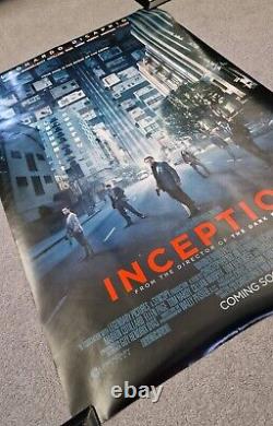 Inception Original British UK Movie Cinema Quad Poster 2010