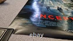 Inception Original British UK Movie Cinema Quad Poster 2010