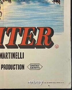 Indian Fighter Original Quad Movie Cinema Poster Kirk Douglas Walter Matthau'55