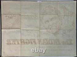 Indian Fighter Original Quad Movie Cinema Poster Kirk Douglas Walter Matthau'55