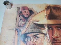 Indiana Jones And The Last Crusade UK Cinema Quad Poster 40x30 Original release