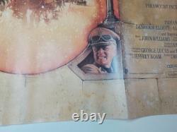 Indiana Jones And The Last Crusade UK Cinema Quad Poster 40x30 Original release
