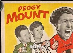 Inn for Trouble Original Quad Movie Poster Peggy Mount Leslie Phillips 1960